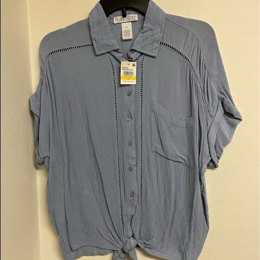 Planet Gold Women’s Junior Buttons Down